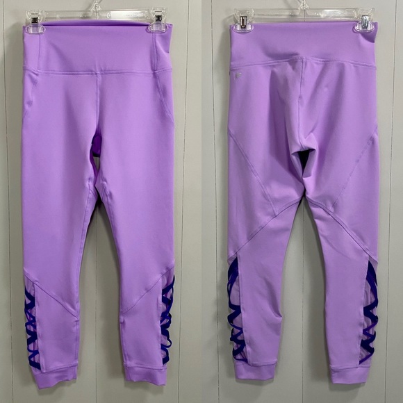 Fabletics Dynamic High-Waisted Lattice 7/8 Legging - Picture 9 of 12